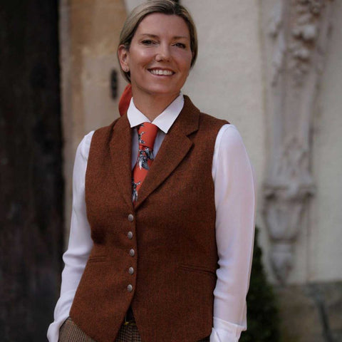 Turf War Monochrome Ladies Tie